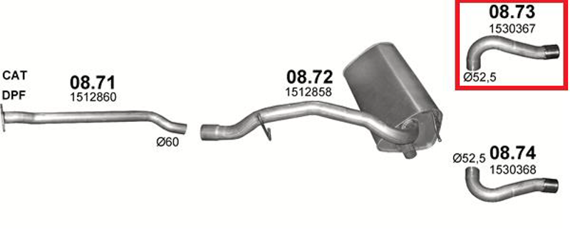 FORD KUGA 2.5		/2008 - 11/2012